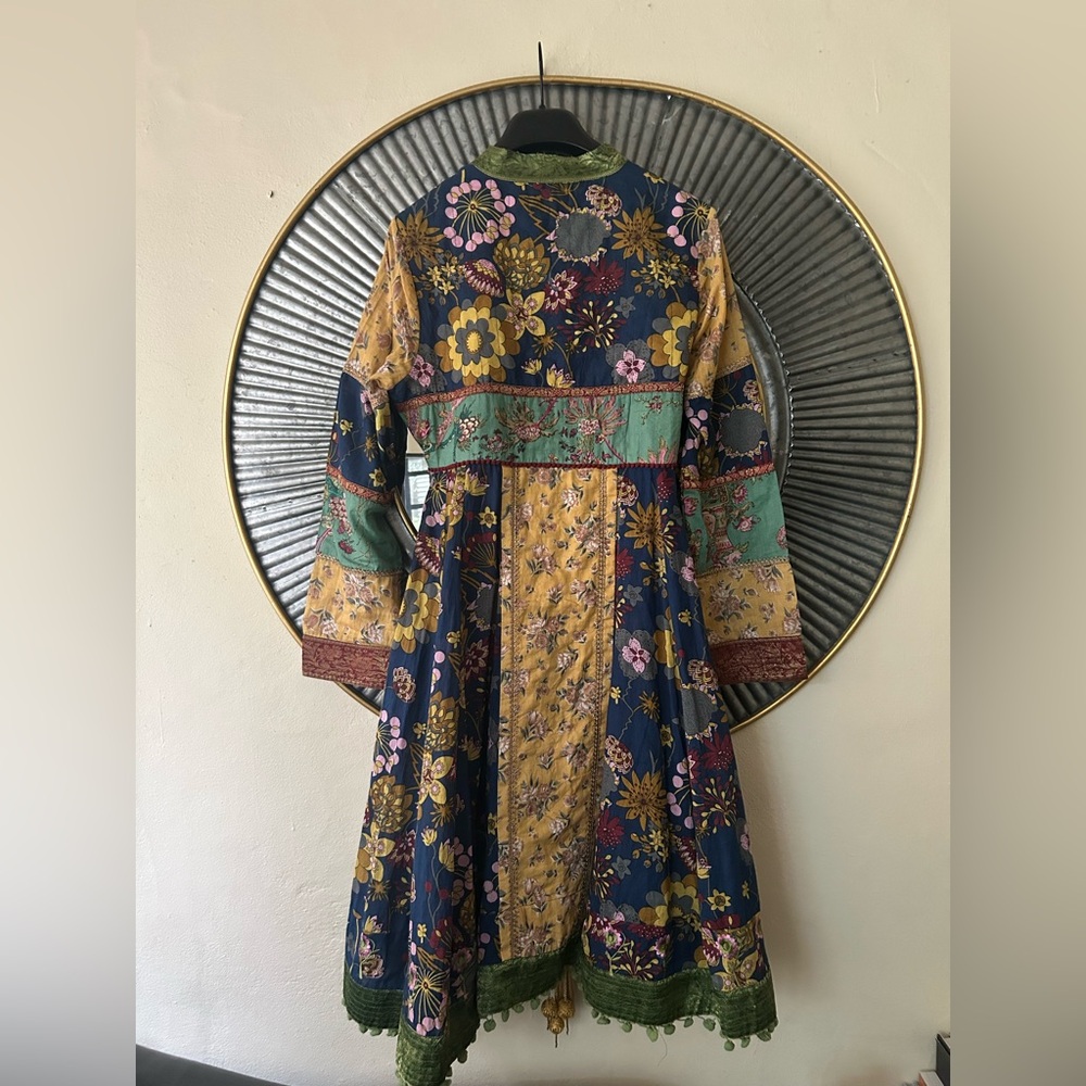 VINTAGE J PETERMAN BATIK DRESS , COTTON BATIK DRESS - Picture 3 of 15